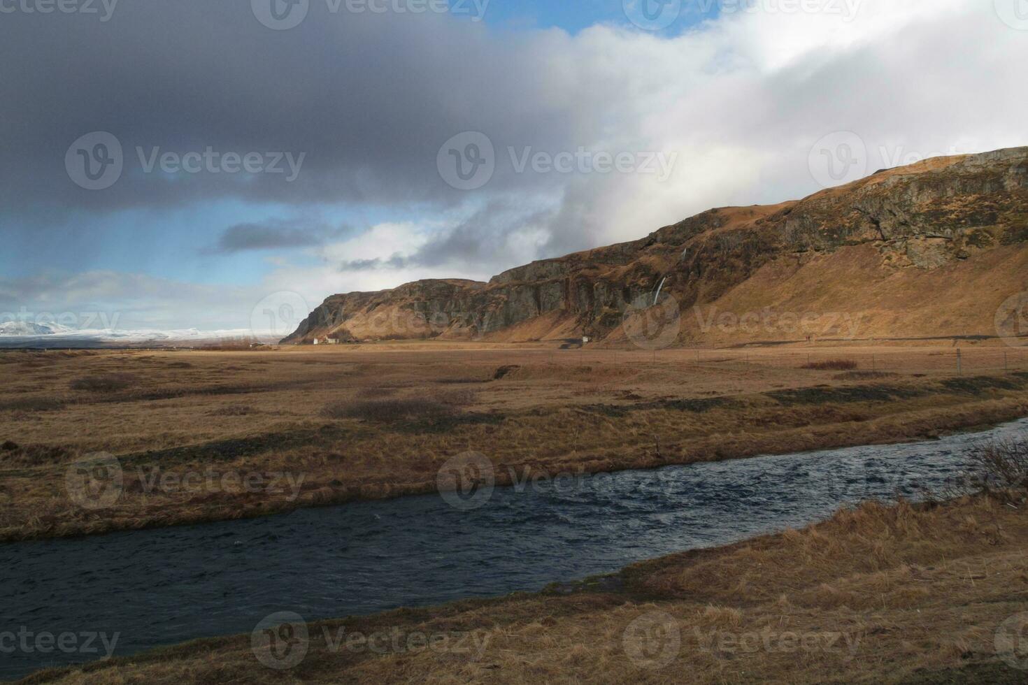 Image of beautiful nature in Iceland. photo