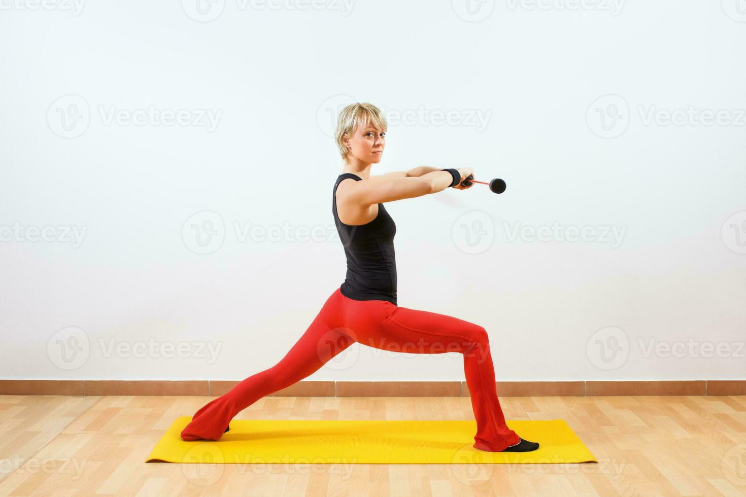 Image of woman exercising photo
