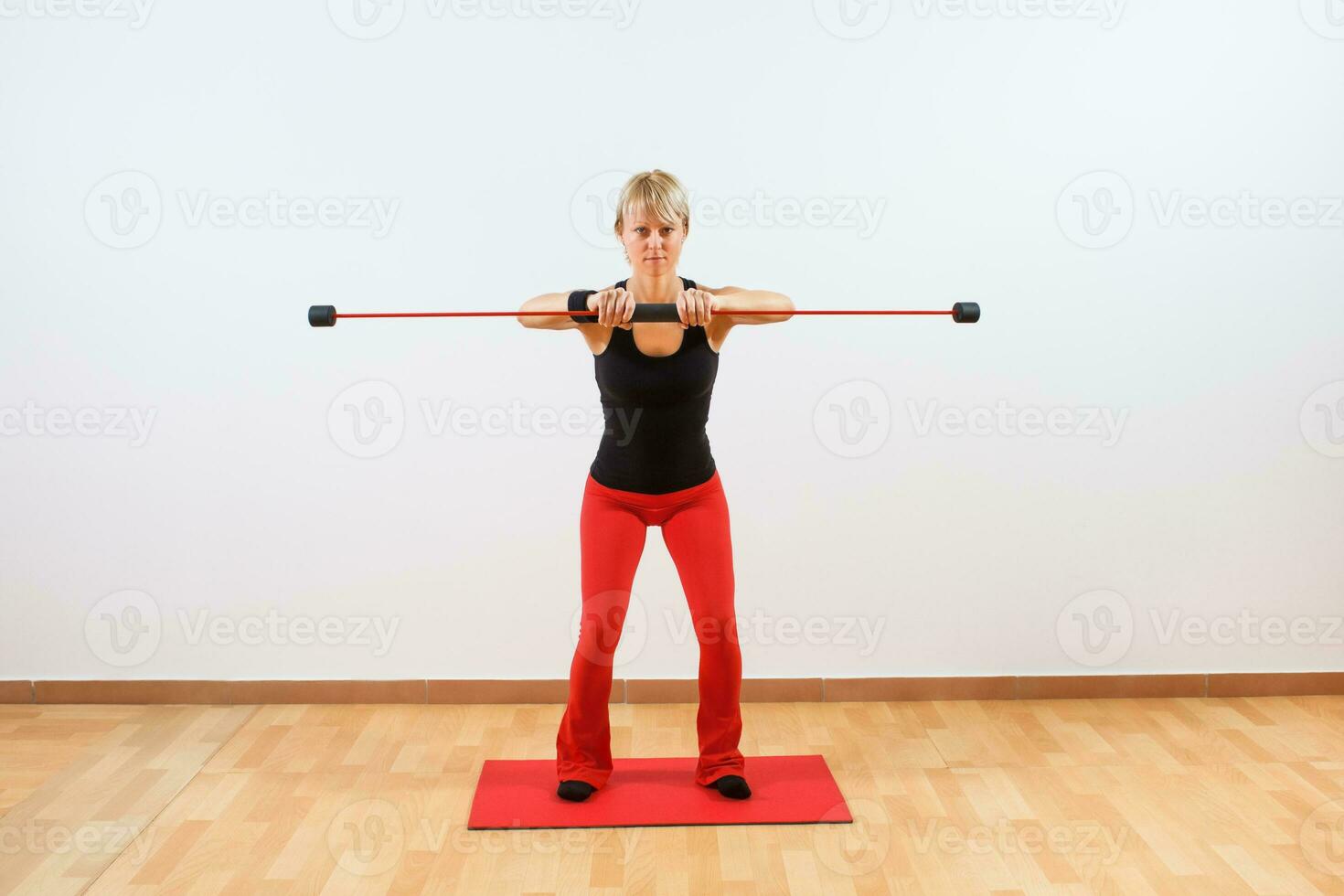 Image of woman exercising photo