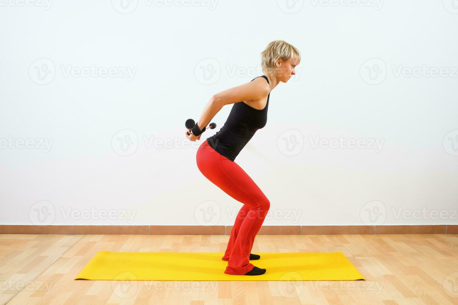 Image of woman exercising photo