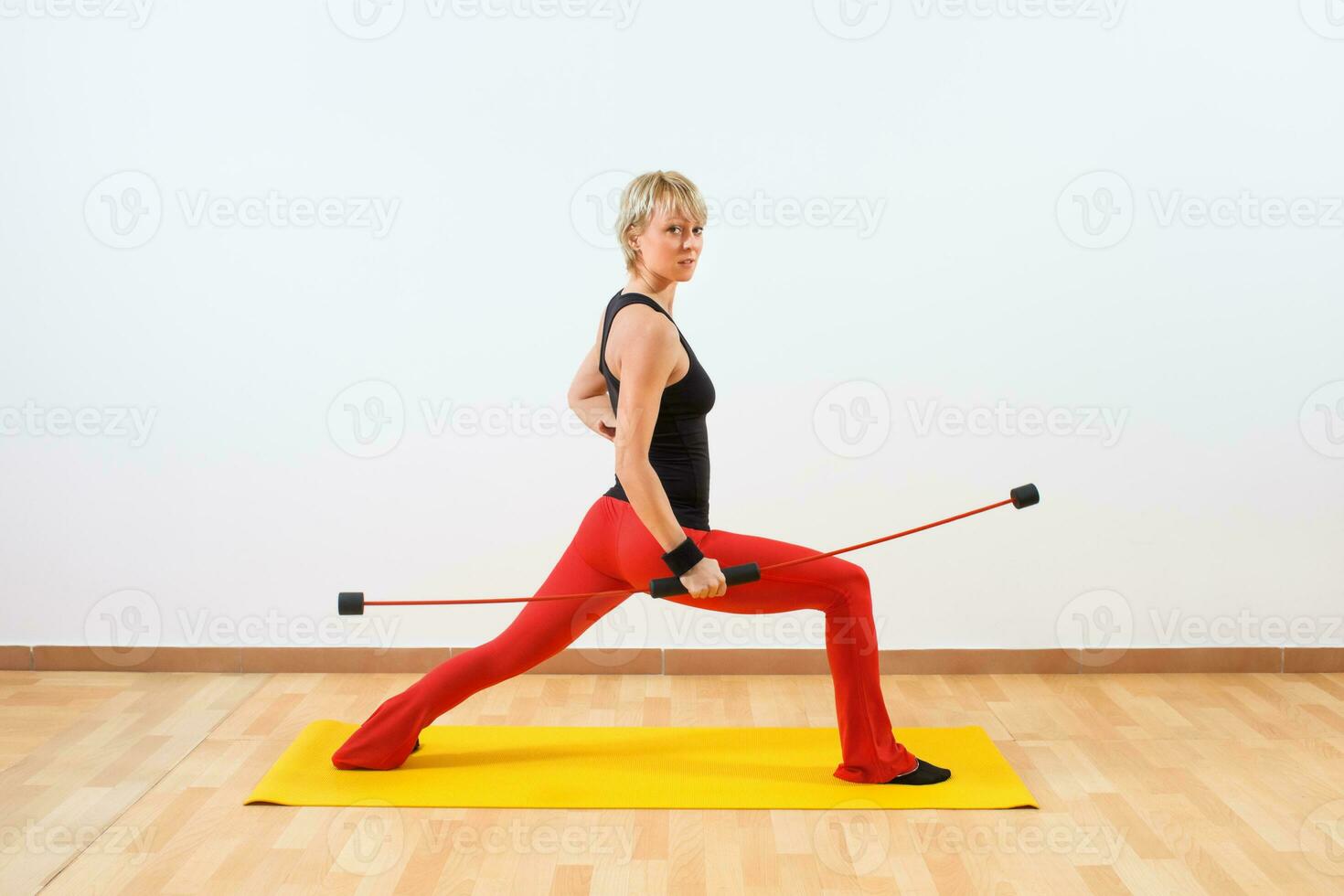 Image of woman exercising photo