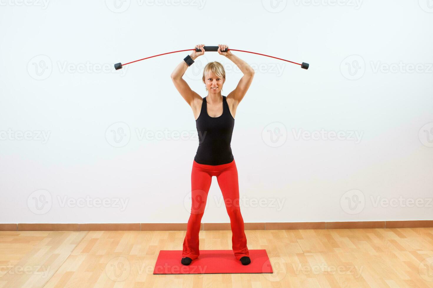 Image of woman exercising photo