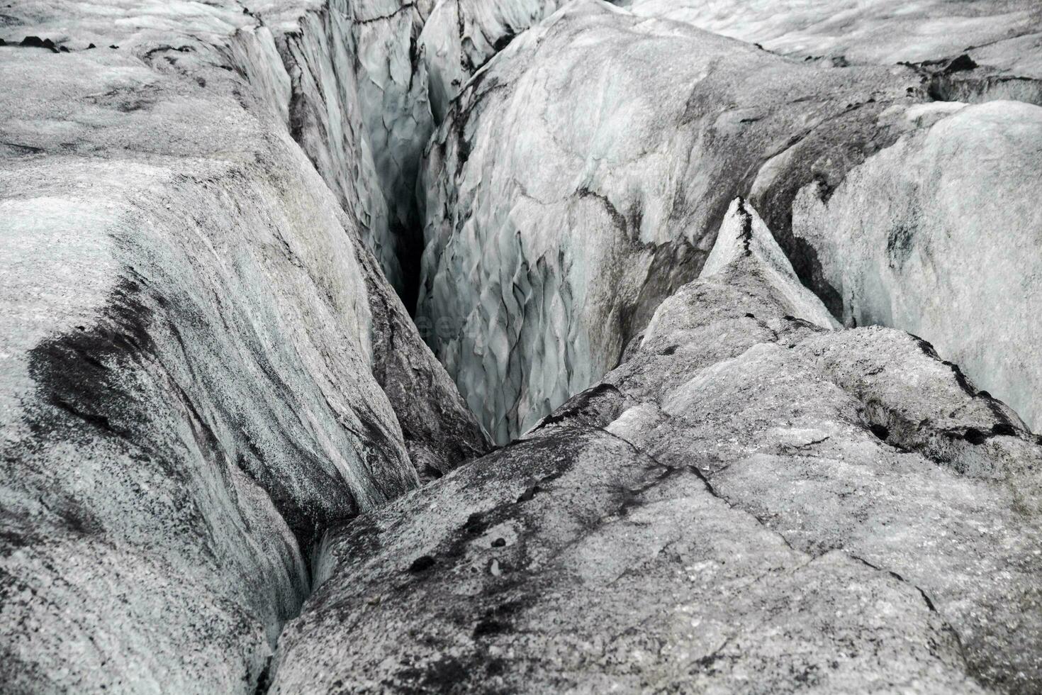 Image of glacier on Iceland. photo
