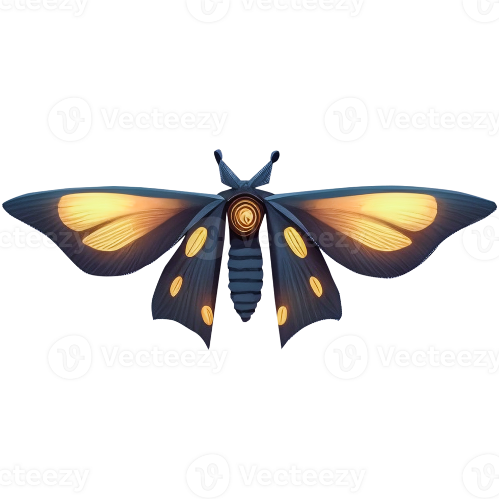 Tropical colorful butterflies. png