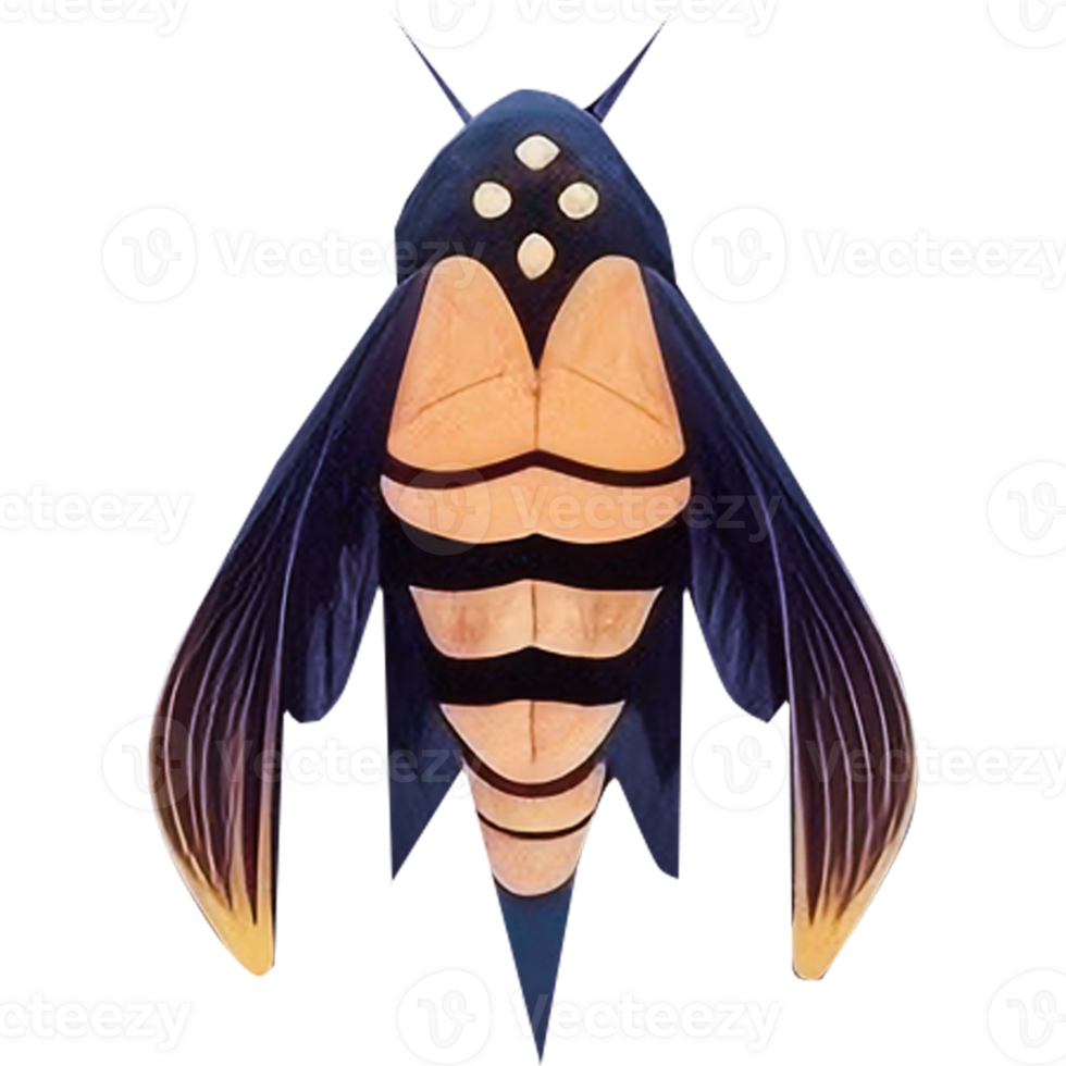 Tropical colorful butterflies. png