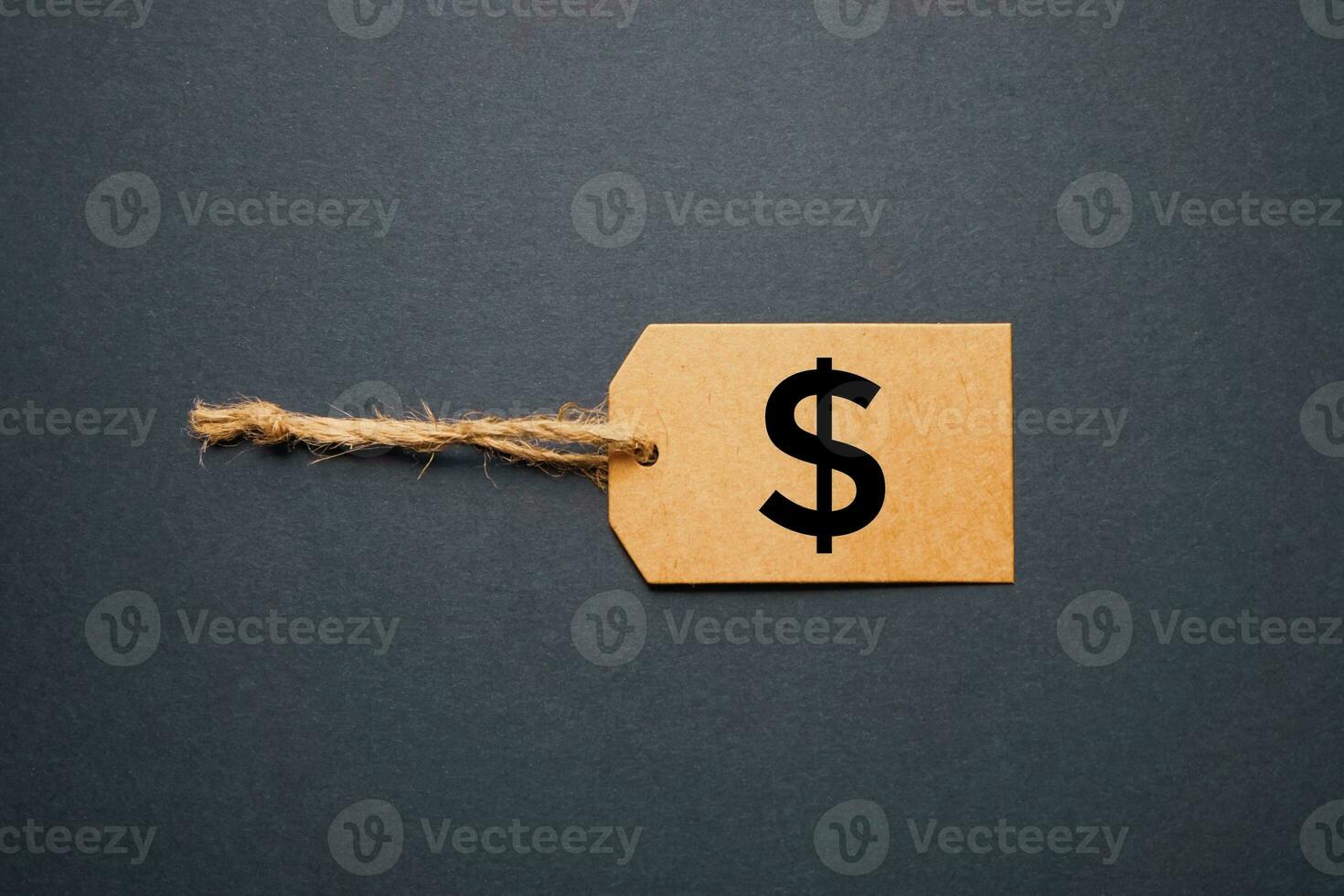 golden price tag with dollar symbol, golden mockup photo