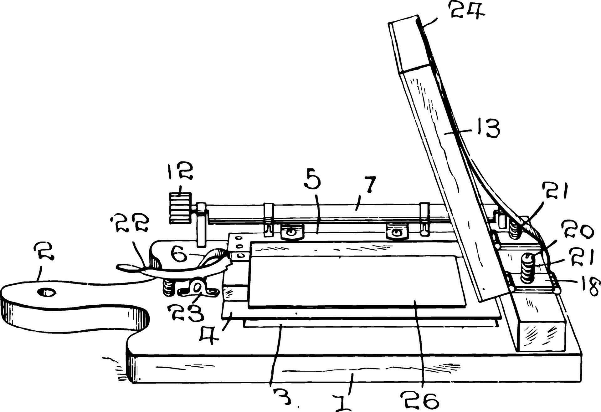Printing Frame vintage illustration. 35448971 Vector Art at Vecteezy