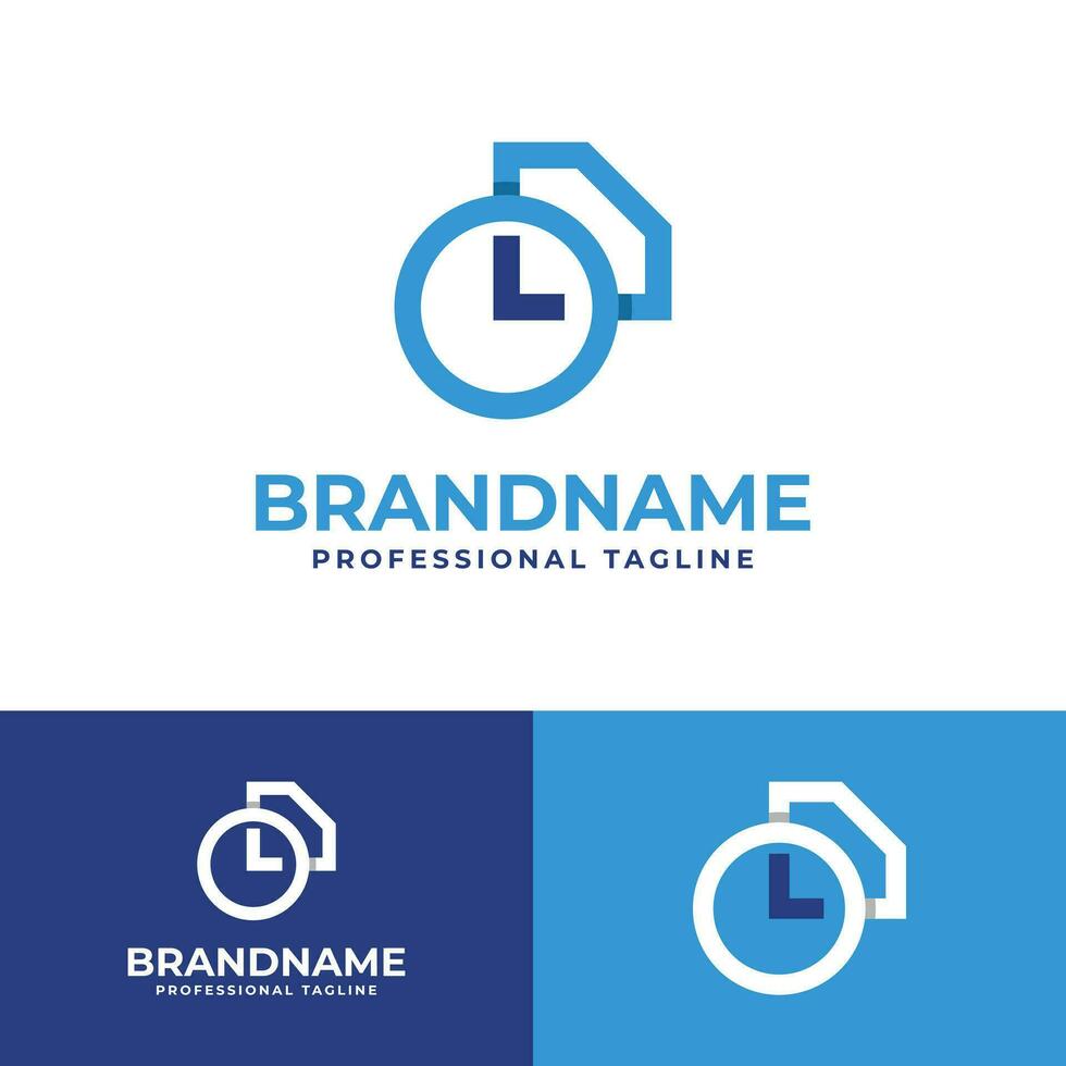 Diamond Clock Logo, suitable for business related to Diamond and Clock vector