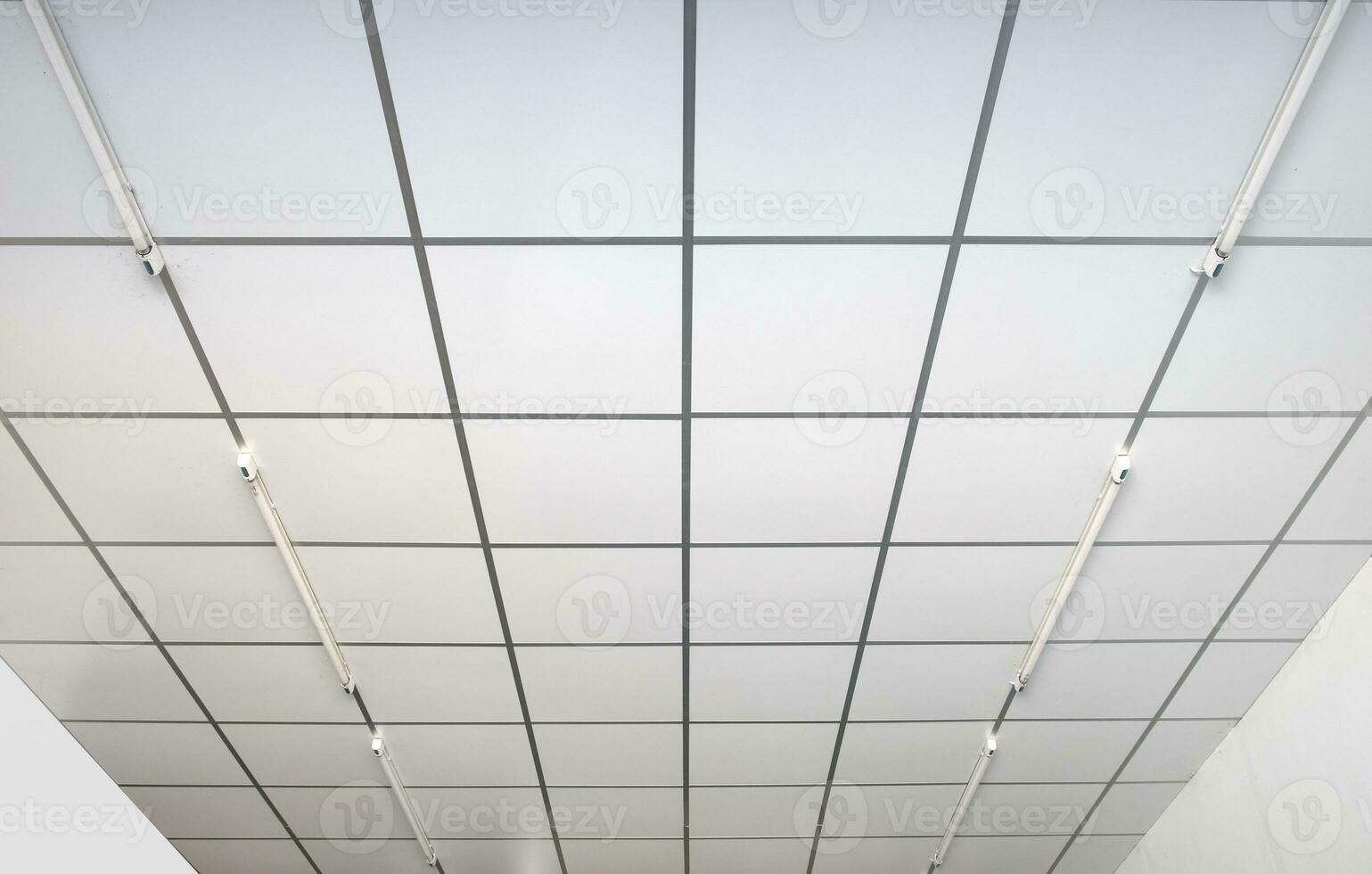 Ceilings indoor white square photo