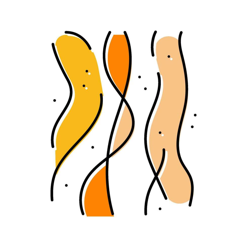 heat wave color icon vector illustration