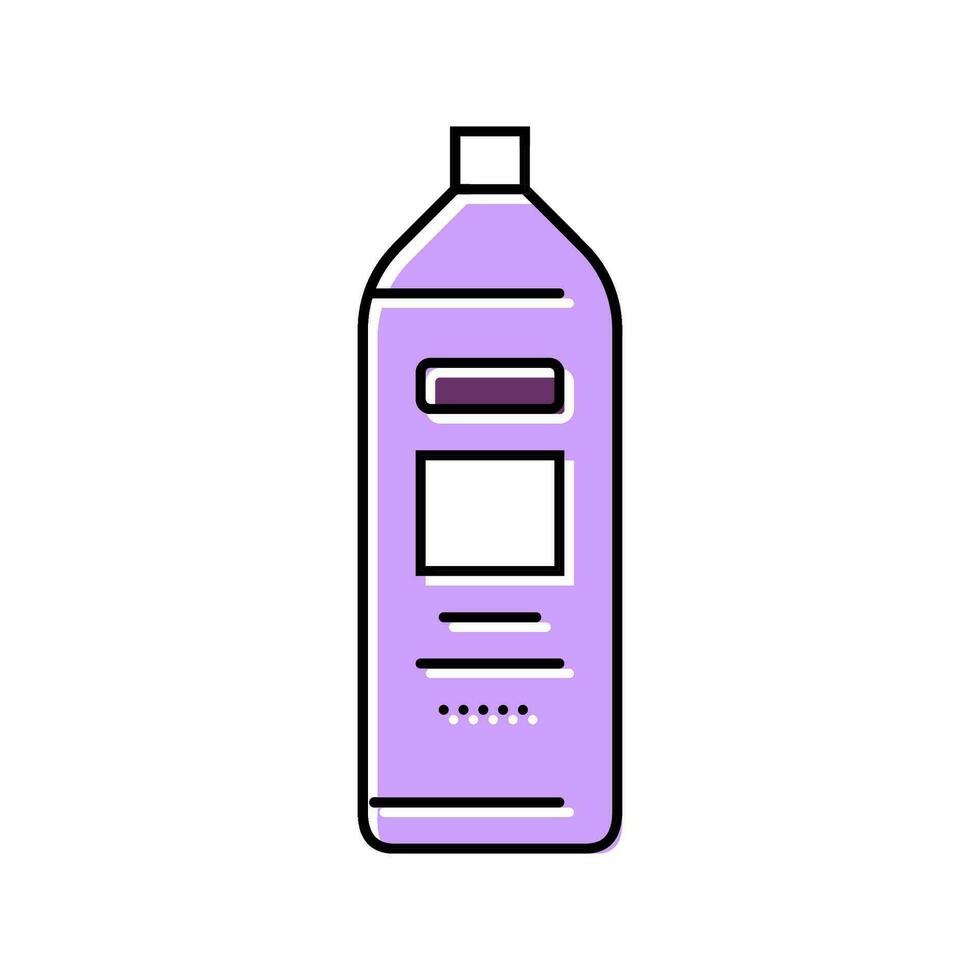 shampoo hygiene color icon vector illustration