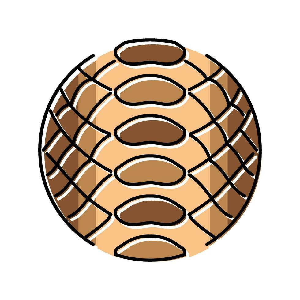 snake skin animal color icon vector illustration