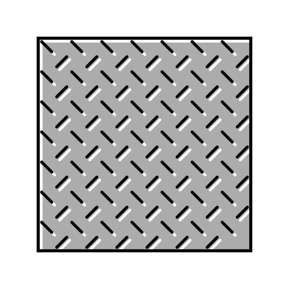 sheet metal manufacturing engineer color icon vector illustration
