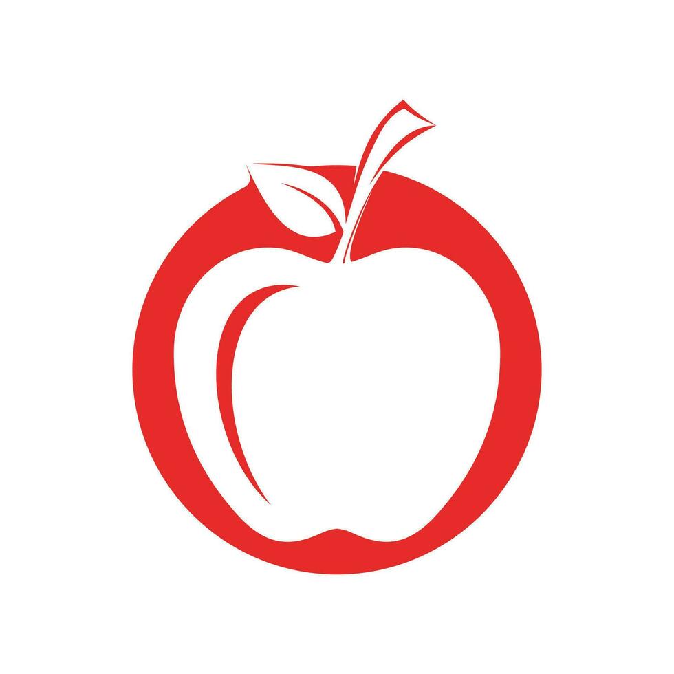 Apple vector illustration design