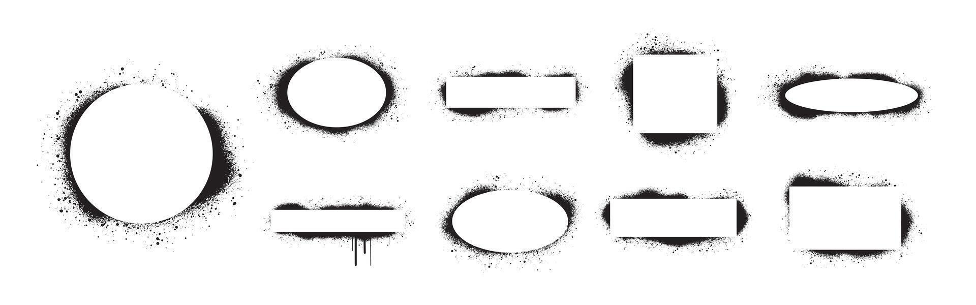 grunge spray paint frame copy space 35458494 Vector Art at Vecteezy