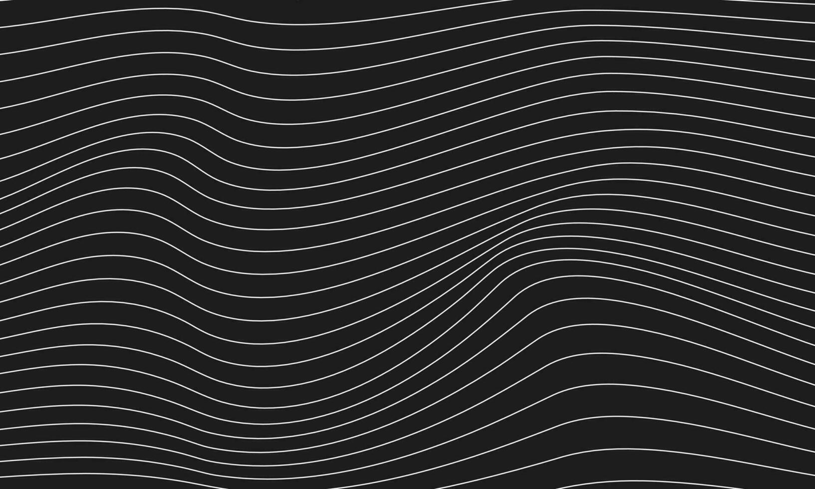 Wavy lines abstract background vector