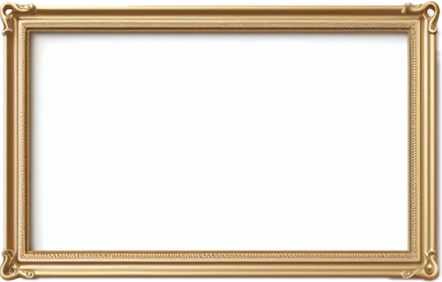 AI generated photo frame png
