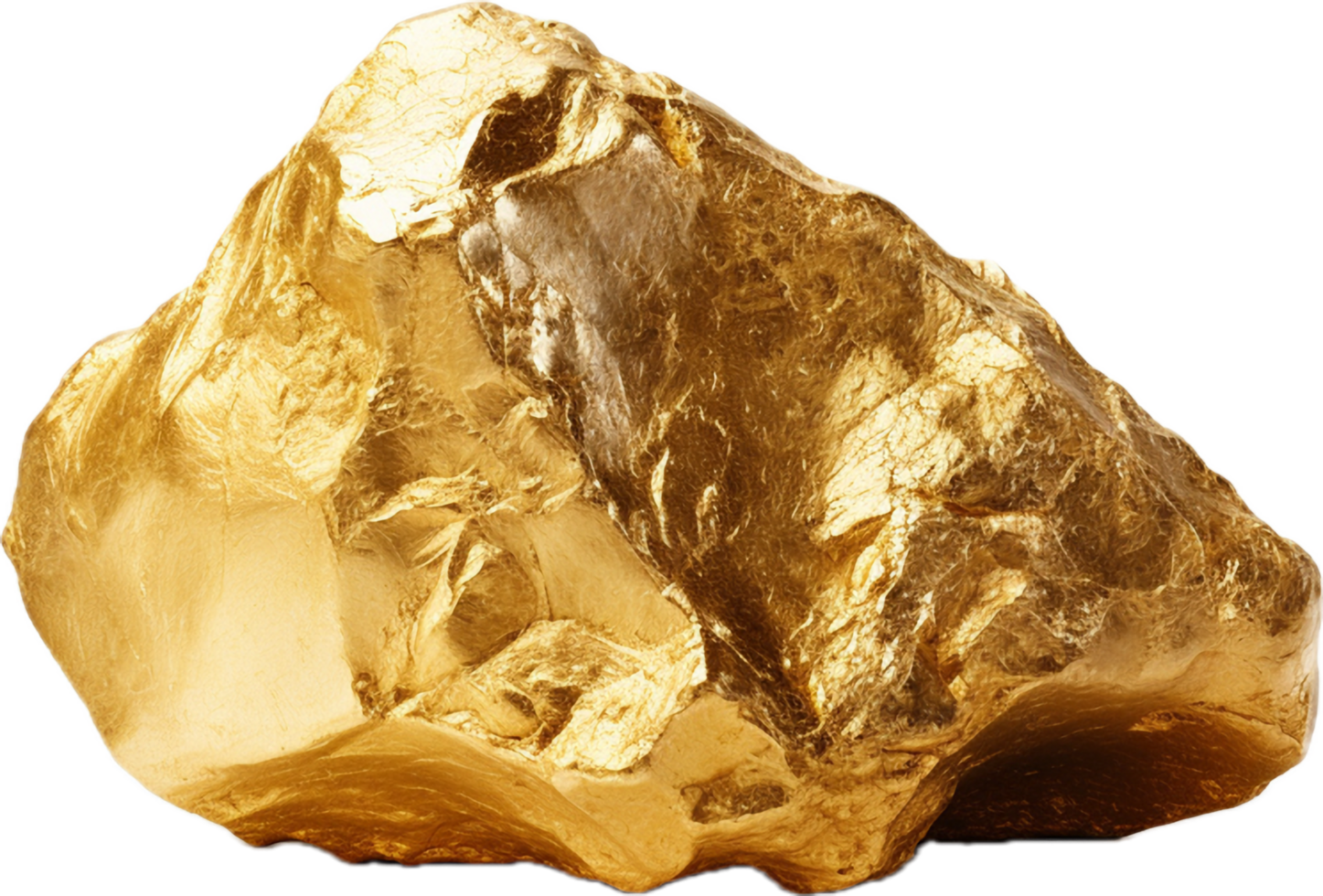 AI generated gold nuggets png 35459975 PNG