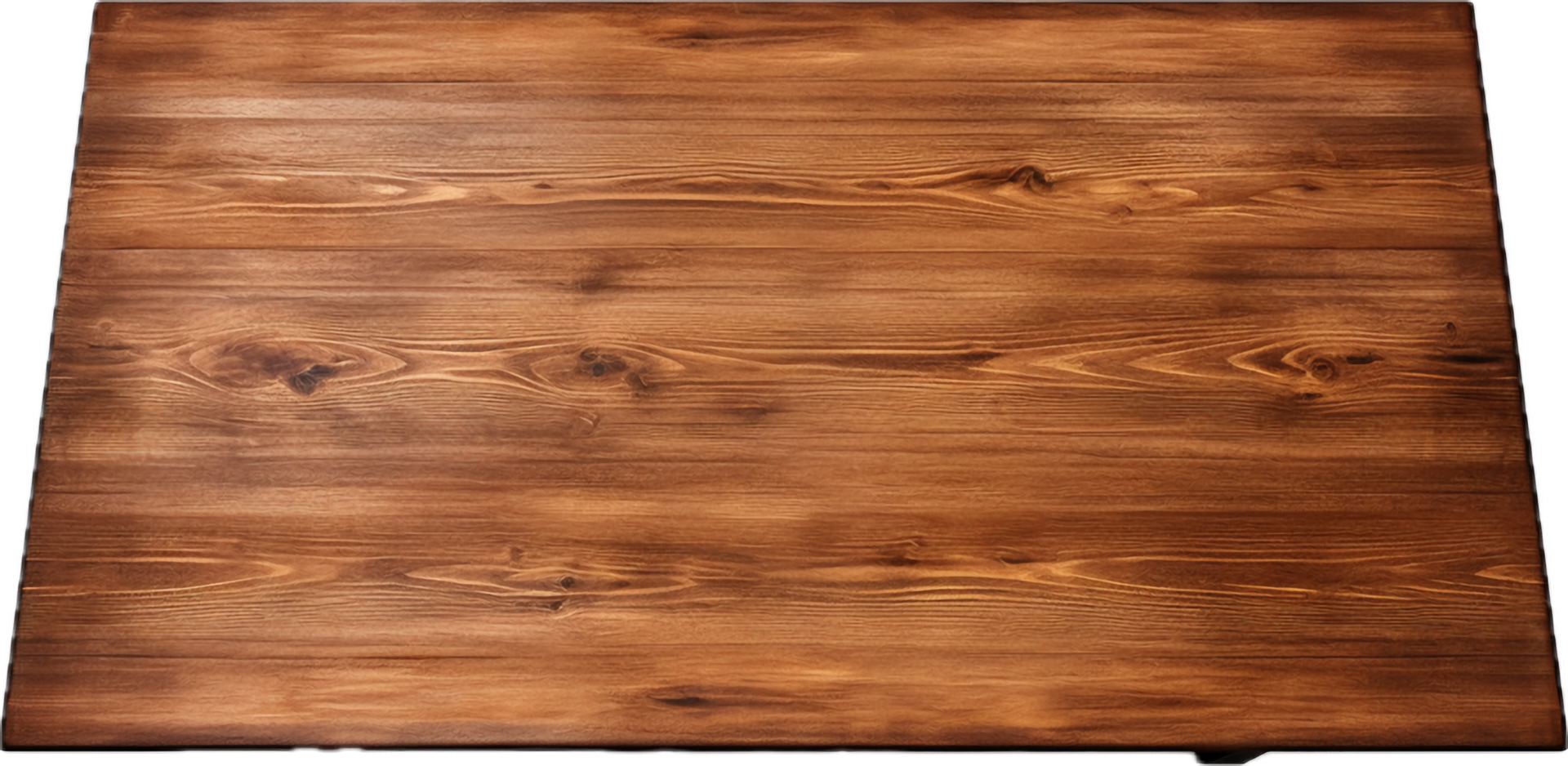 AI generated modern wooden table png