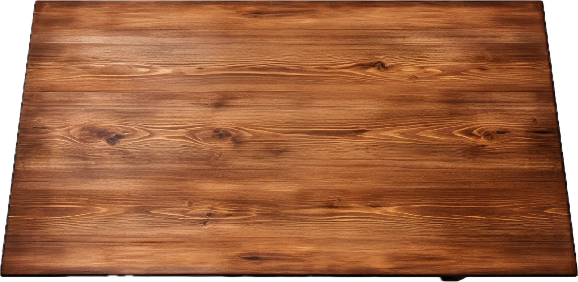 ai gegenereerd modern houten tafel PNG