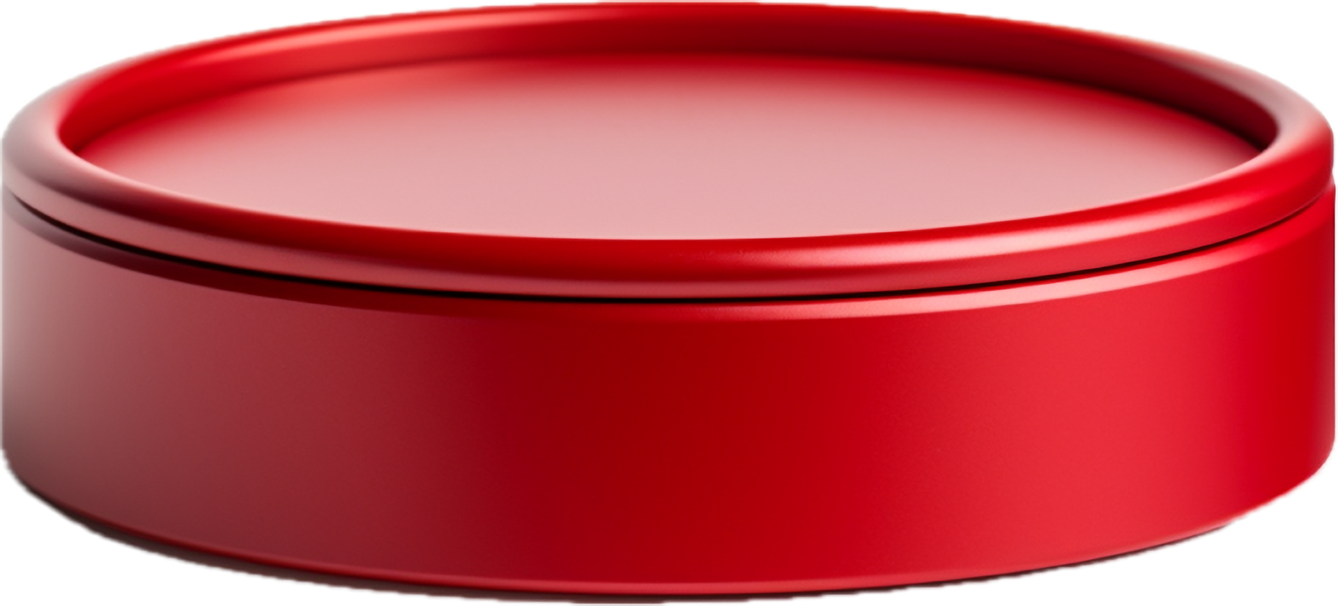 AI generated red ring box png