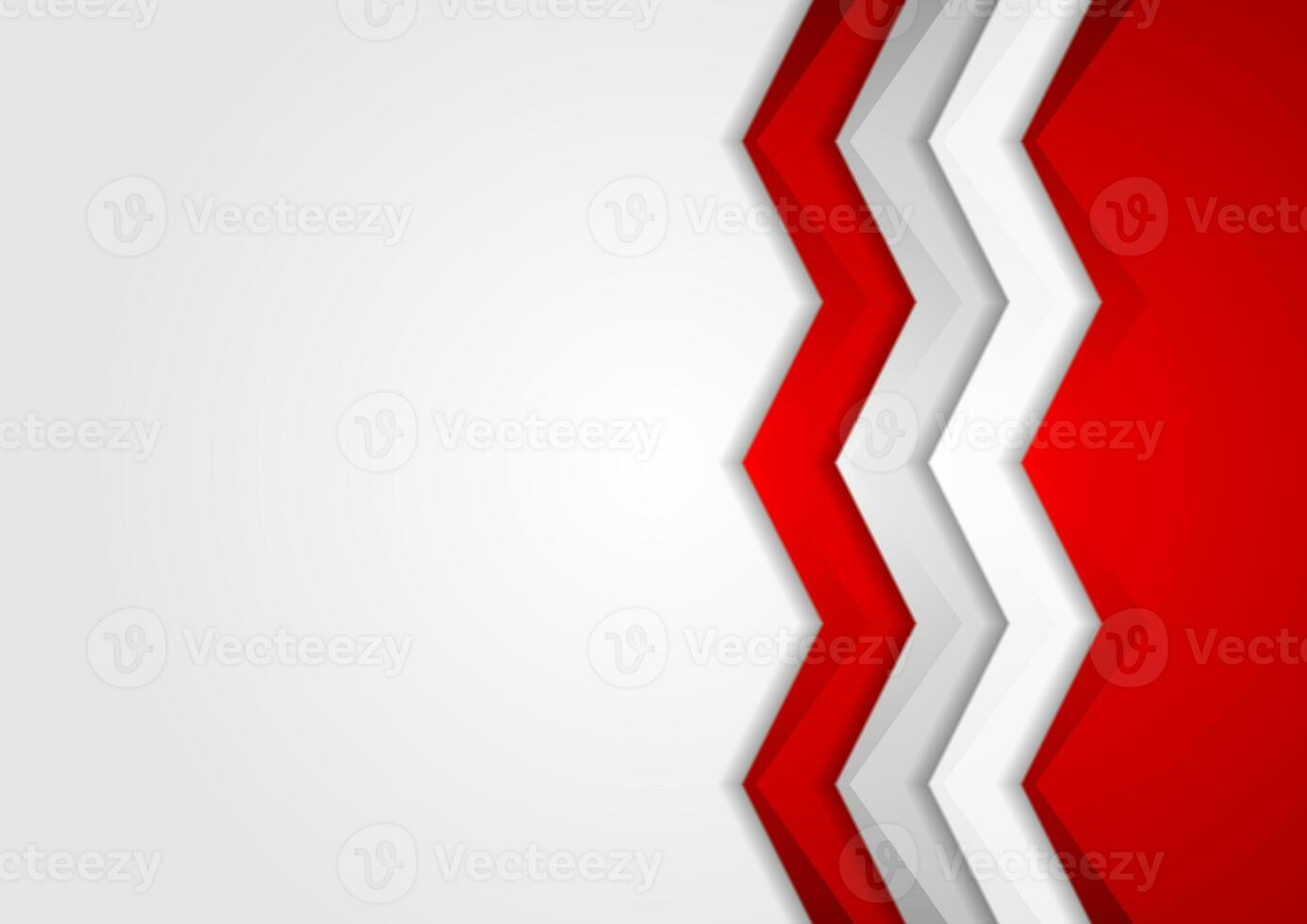 Contrast red and grey tech arrows background photo