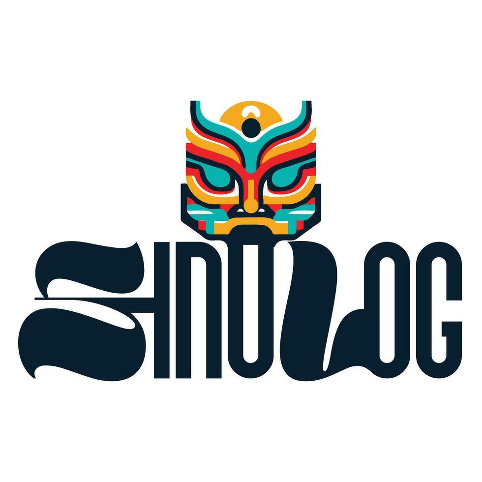 Dynamic Sinulog, Festive Design for Honoring Cebu's Santo Nino vector