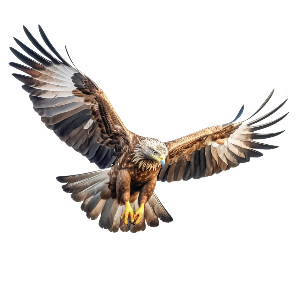 AI generated Eagle on transparent background png