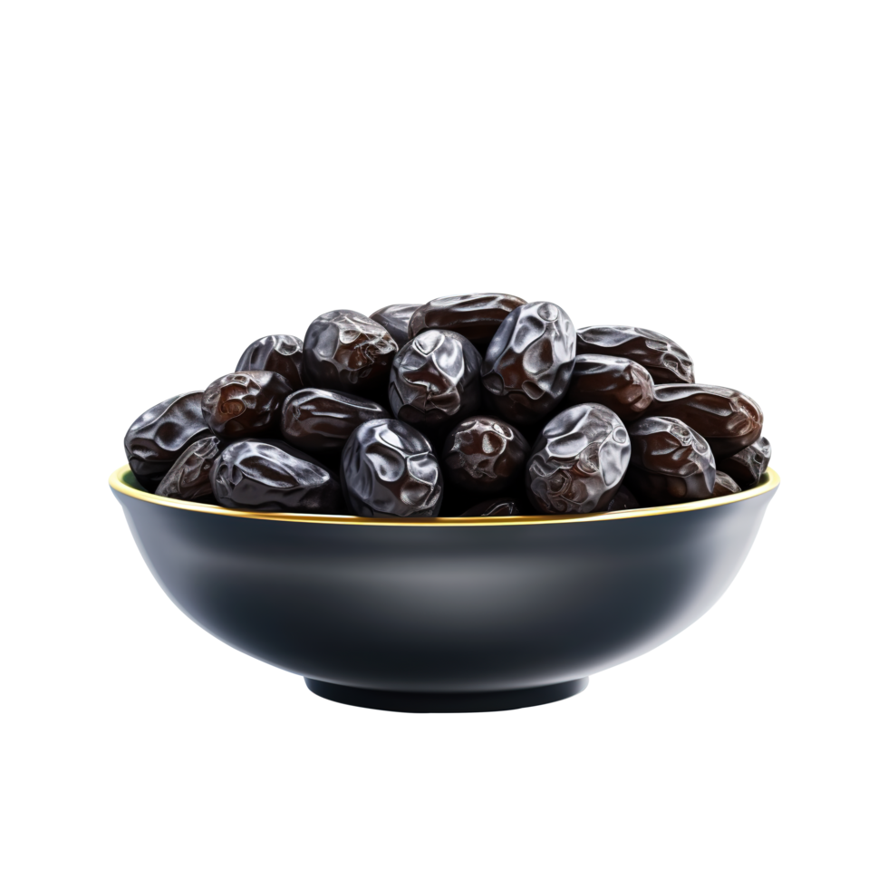 AI generated Fruits dates on transparent background png