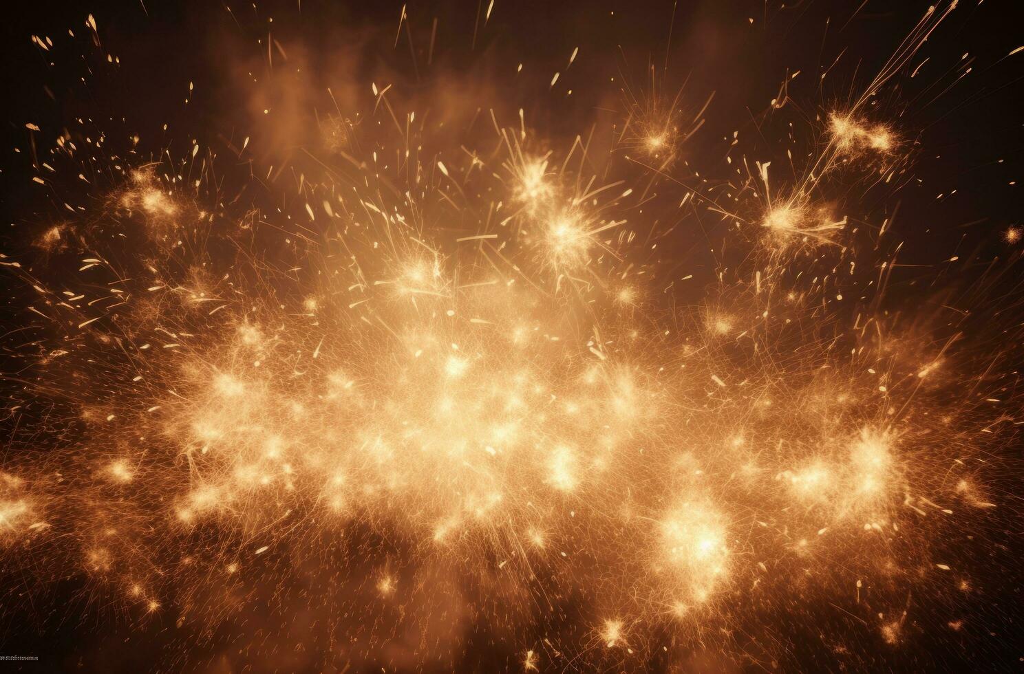 AI generated a fireworks background with lights and fireworks on it, photo