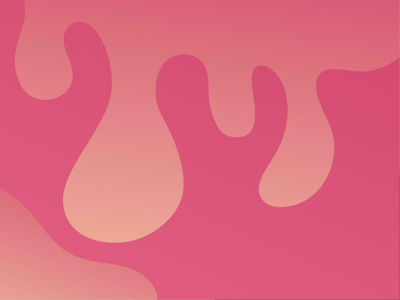 a pink background with a dripping liquid vector