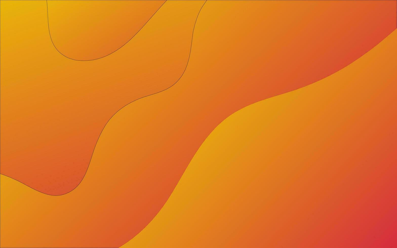 an orange and yellow background with a wavy pattern vector