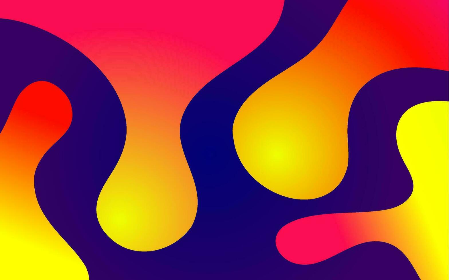 abstract background with colorful shapes and lines vector