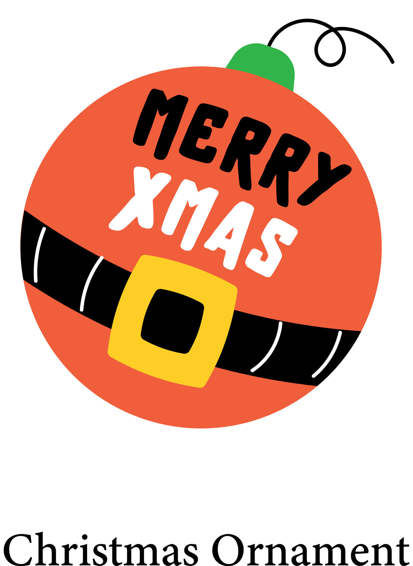 Trendy Christmas Ornament 35461818 Vector Art at Vecteezy