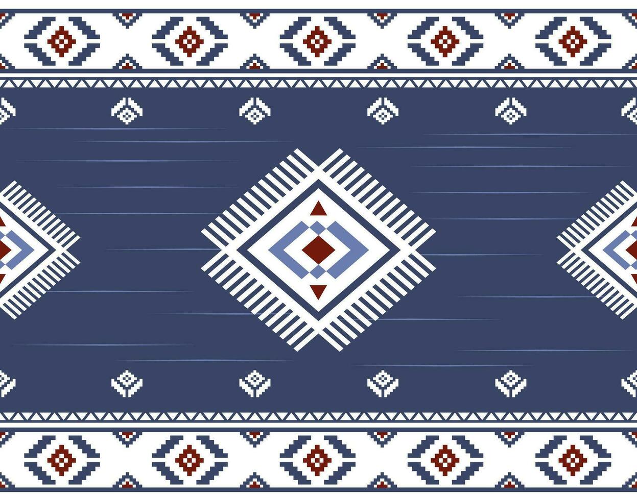 patrón étnico azteca tradicional. patrón geométrico en tribal. decoración de bordes. diseño para fondo, papel tapiz, ilustración vectorial, textil, tela, ropa, batik, alfombra, bordado. vector