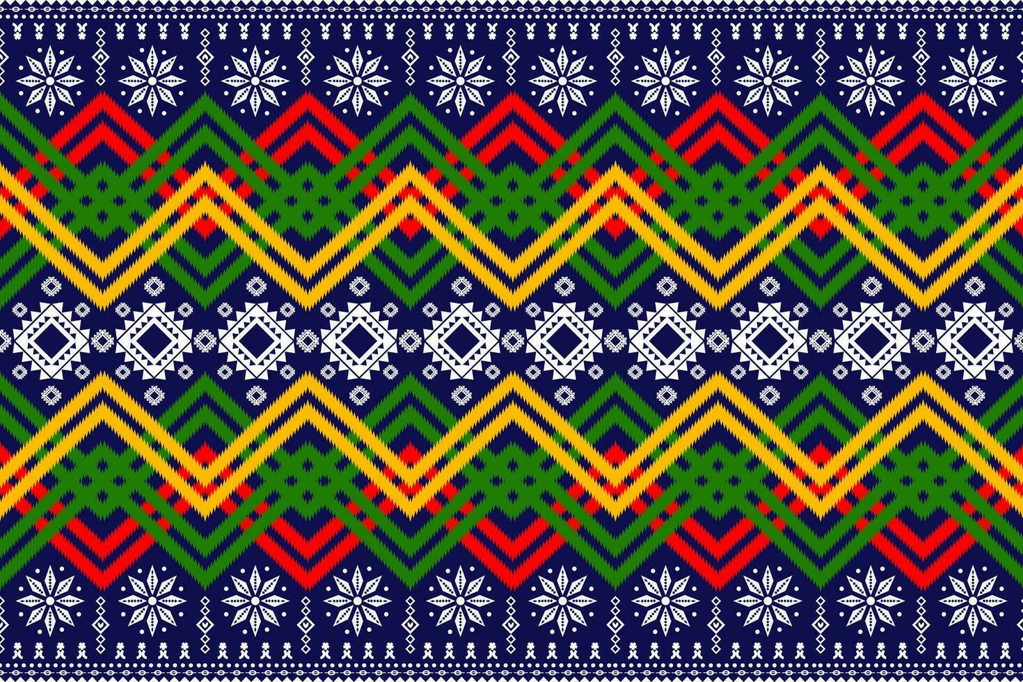 feo suéter alegre Navidad contento nuevo año ilustración de punto antecedentes sin costura modelo gente estilo escandinavo adornos fondo de pantalla envase papel textil impresión. blanco, rojo, verde colores. vector