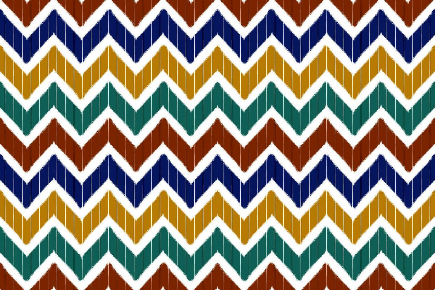 Border ethnic ikat pattern art. Fabric Indian style. Geometric striped oriental. Design for background, illustration, fabric, clothing, textile, print, batik, embroidery. vector