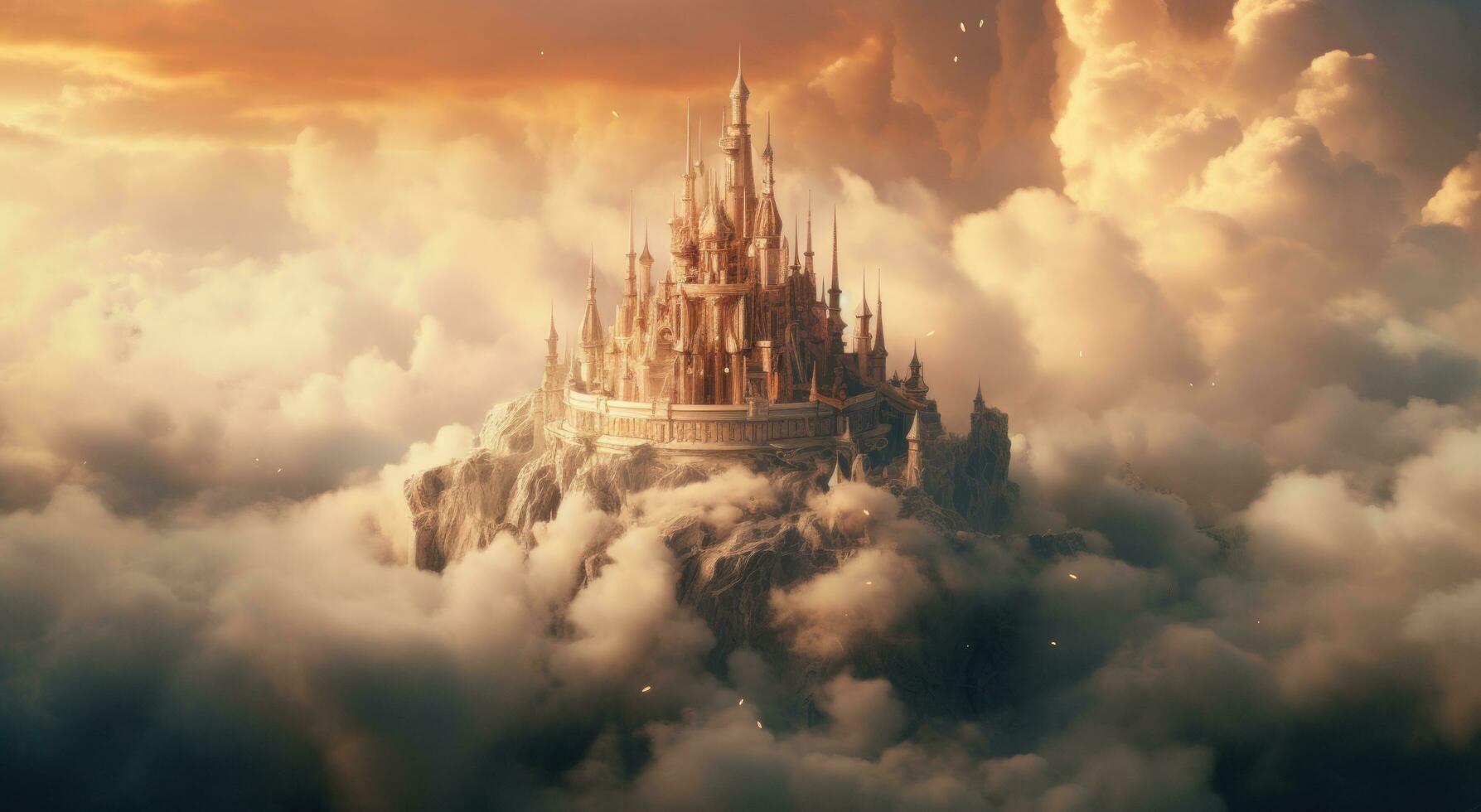 Sky Castle Stock Photos Images and Backgrounds for Free Download
