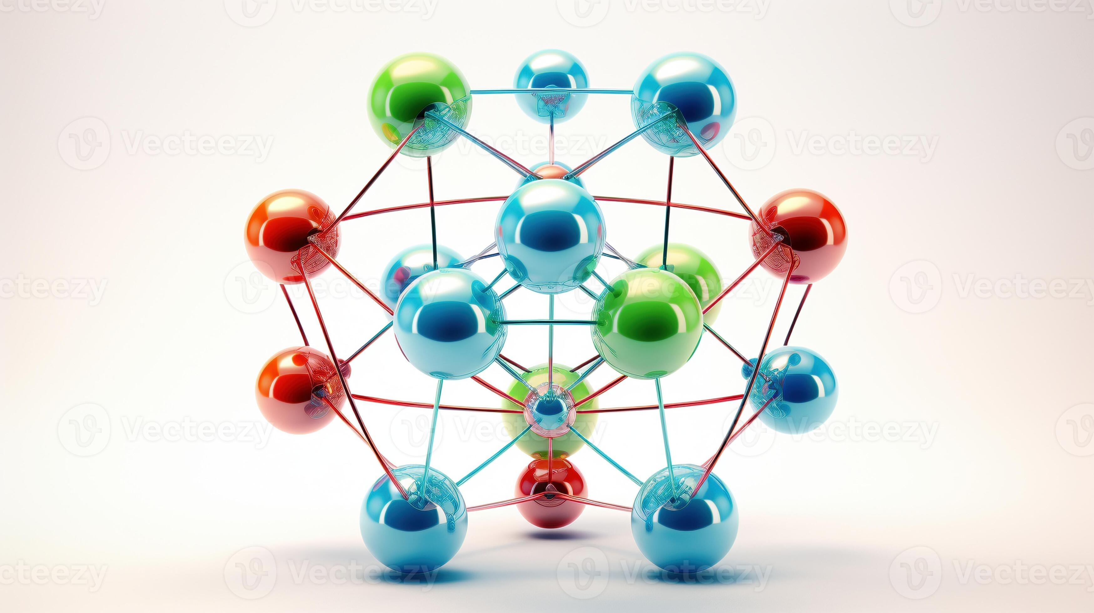 AI generated Macromolecules connection ai generated biotechnology close