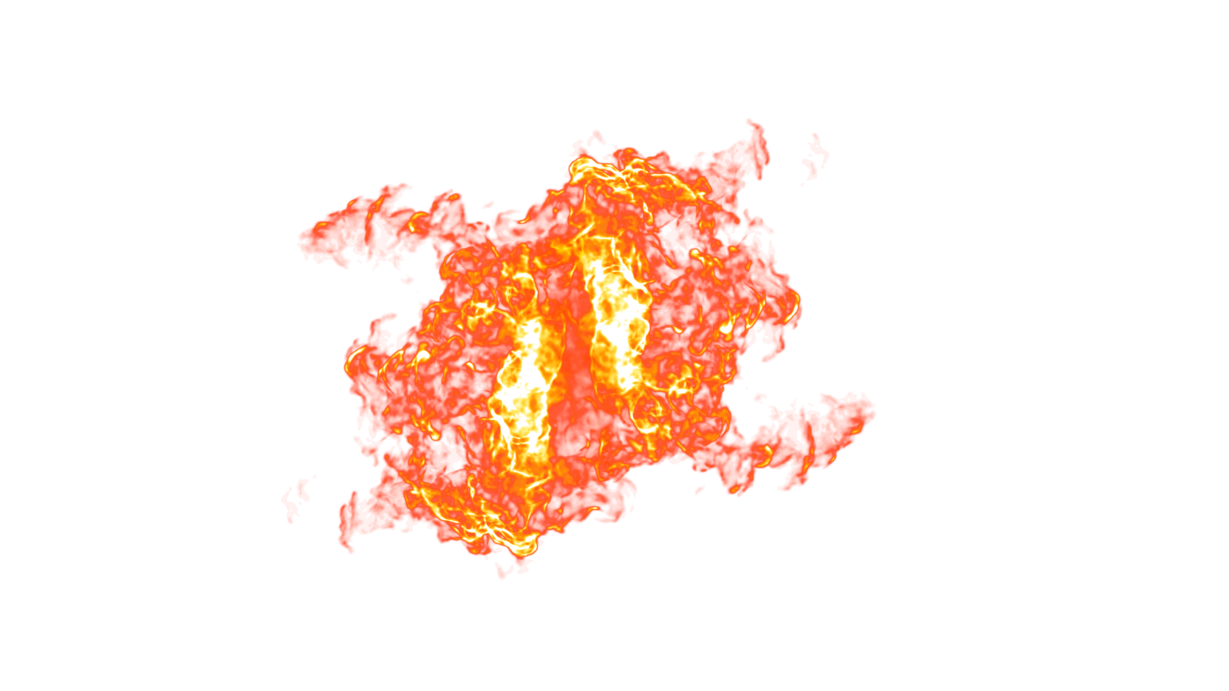 Fire Animation on back ground. Overlay perfect for compositing into your shots. Simply drop it in and change its blending mode to screen or add. 3D Illustration png