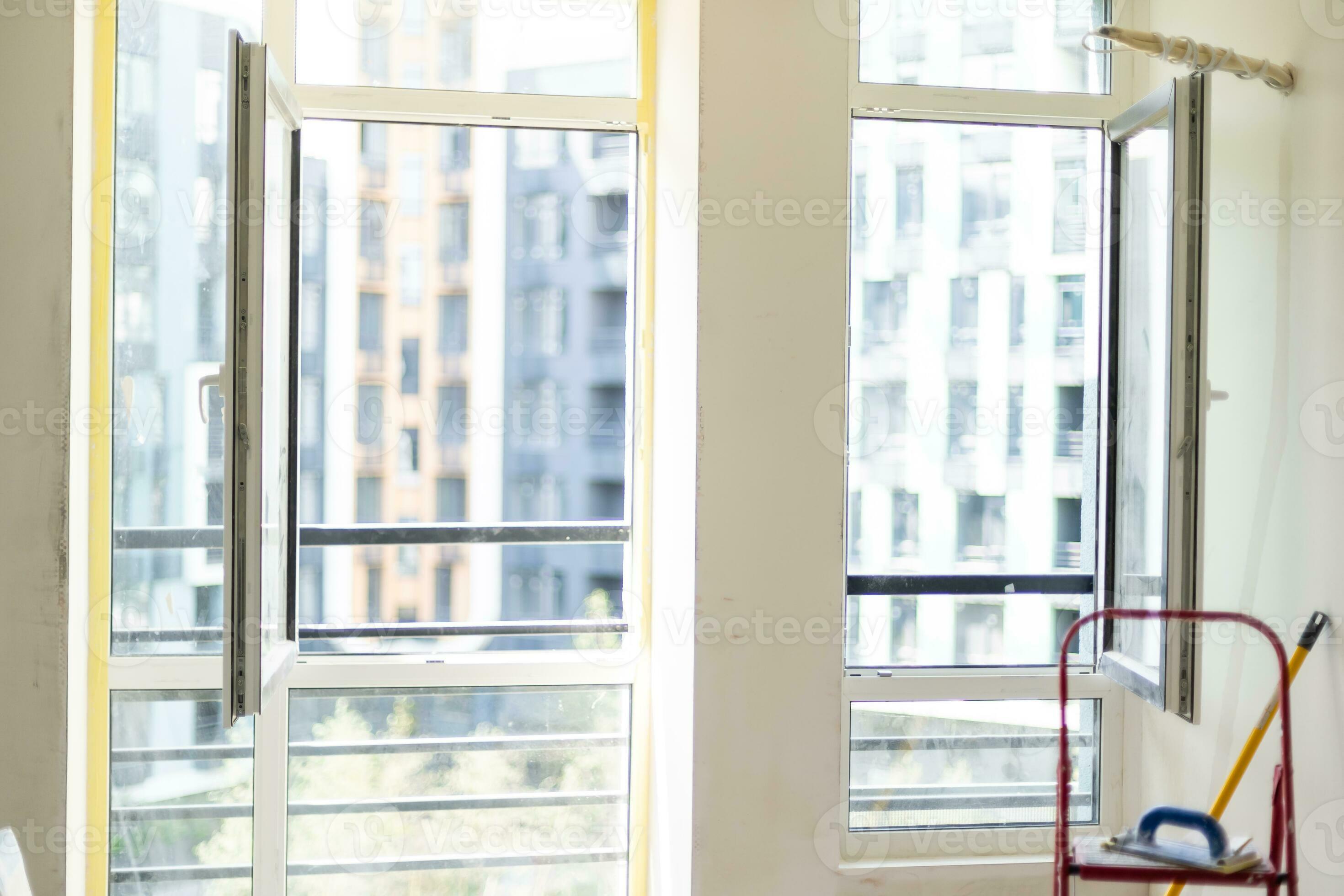 gypsum walls in apartment is under construction, remodeling, renovation