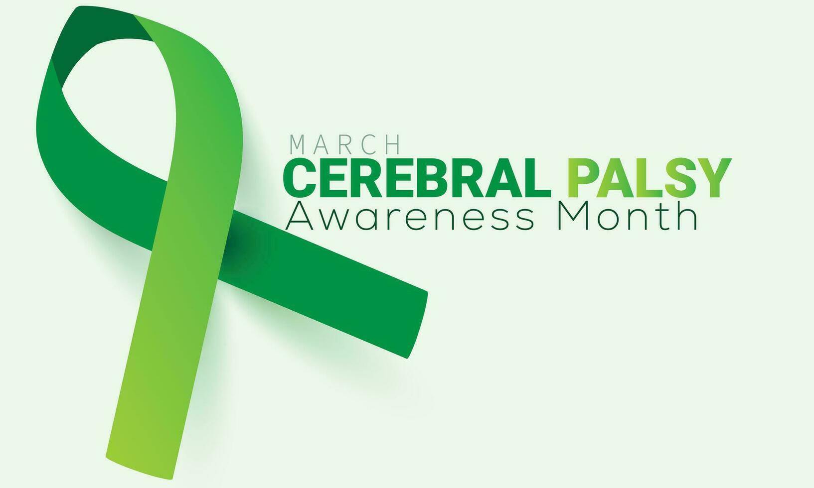 National Cerebral Palsy awareness month. background, banner, card
