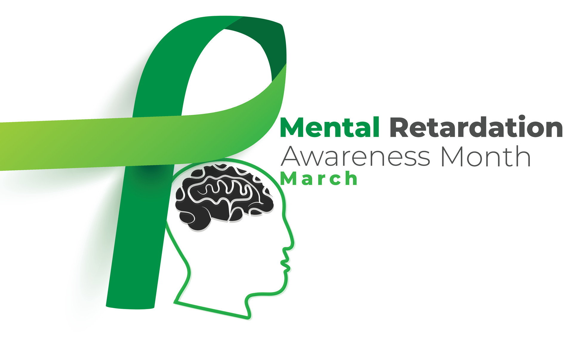 Mental Retardation Awareness Month. background, banner, card, poster