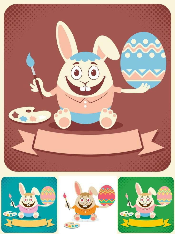 Easter Card Set vector