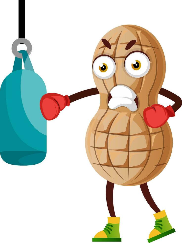 boxer Peanut character vector