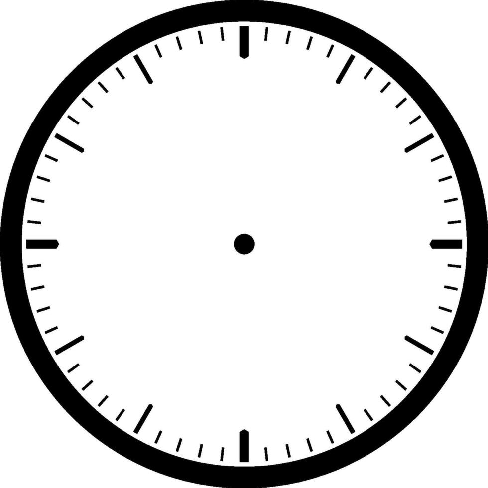 reloj en blanco, ilustración vintage. vector