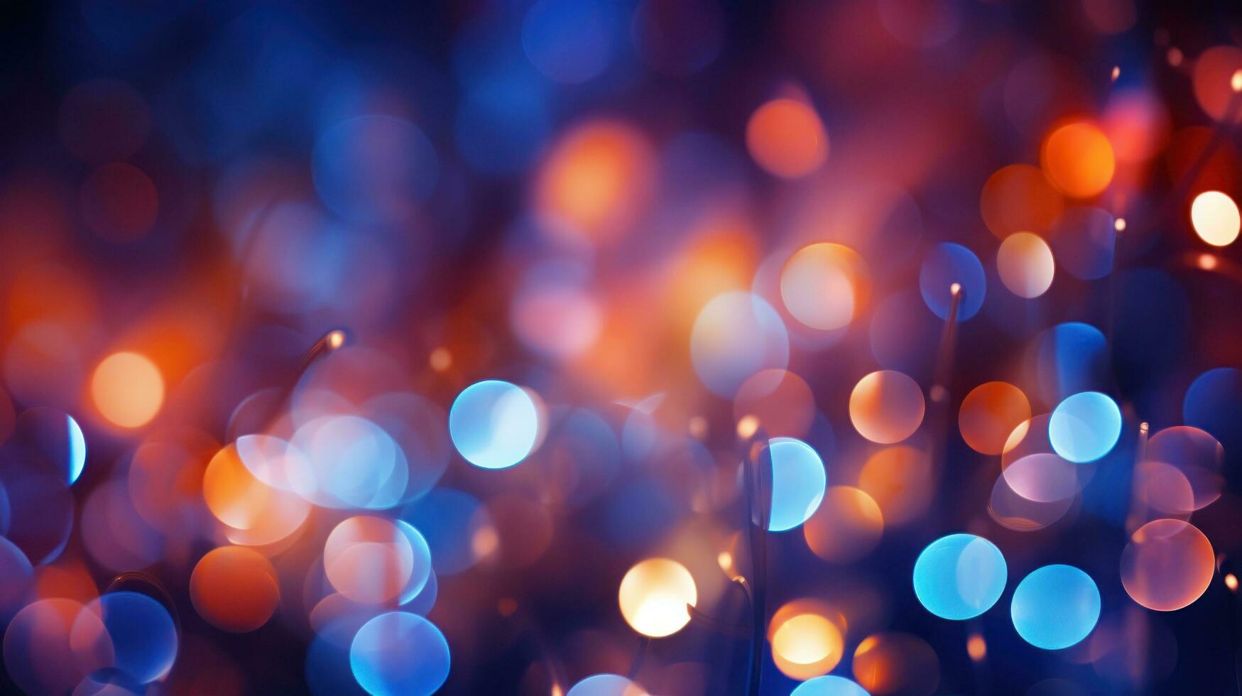 AI generated abstract background features a blurred pattern of colorful lights that can create a calming photo