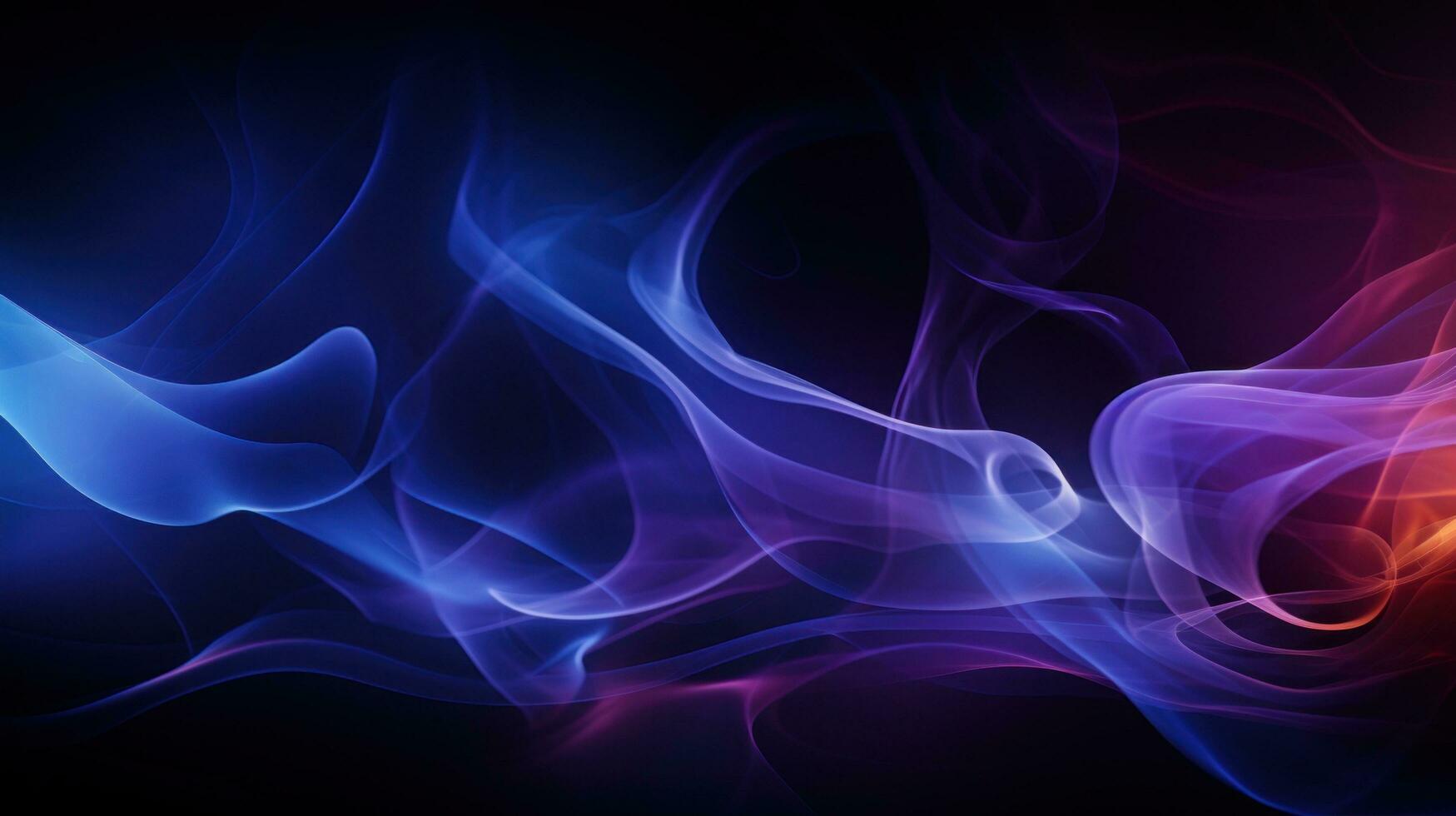 AI generated captures a beautiful and mysterious pattern of abstract smoke photo