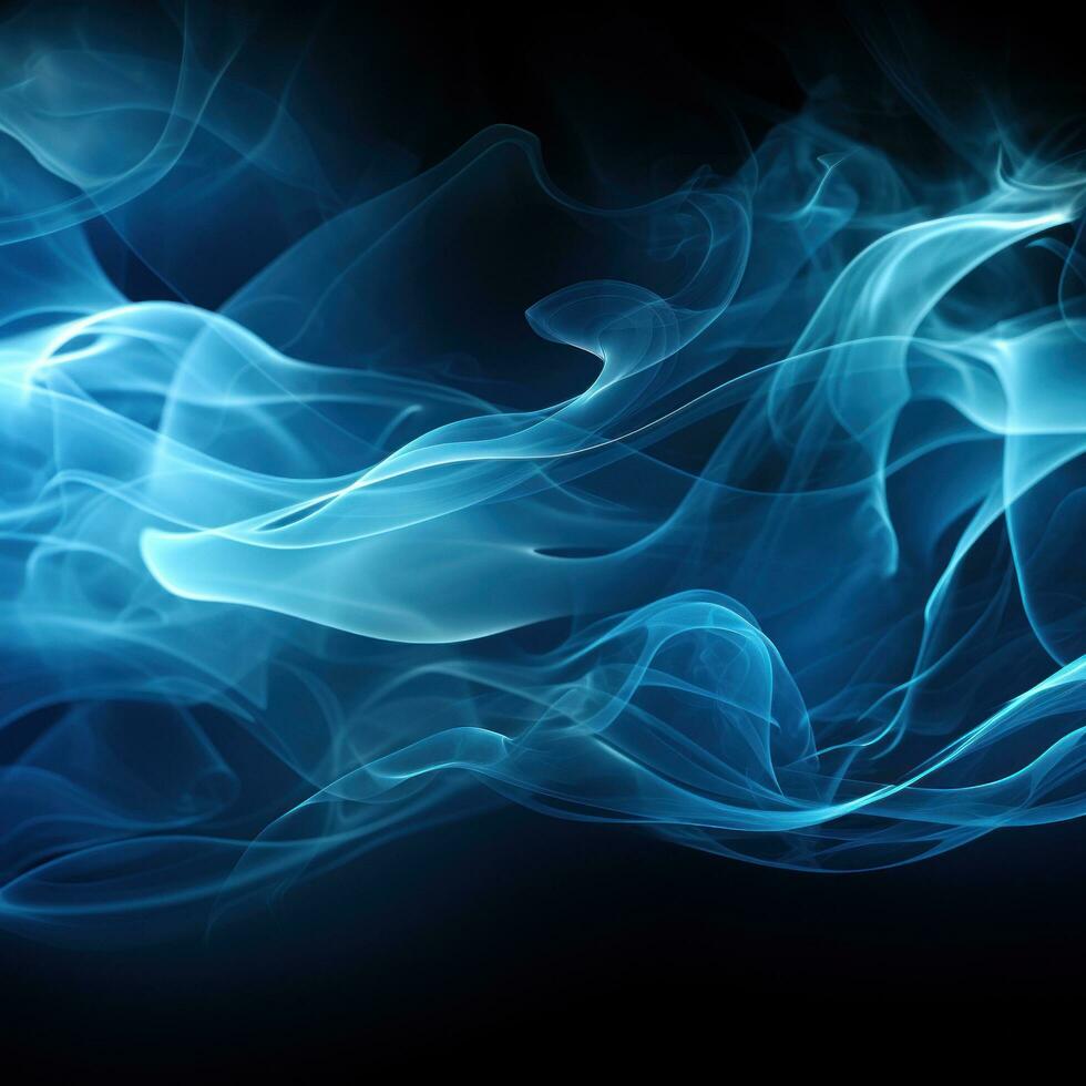 AI generated captures a beautiful and mysterious pattern of abstract smoke photo