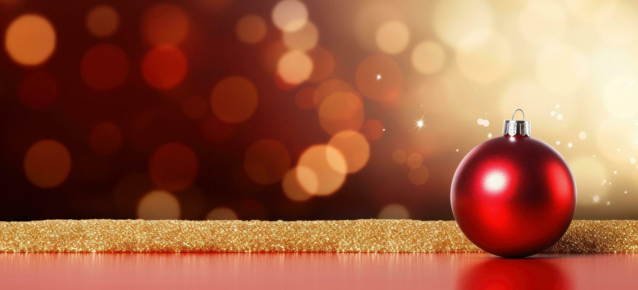 AI generated crescent on blurry background with shiny stars photo